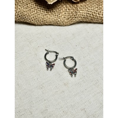 ARGOLLITA DIJE MARIPOSA BRILLO