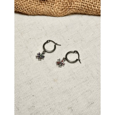 ARGOLLITA CON DIJE FLOR BRILLO