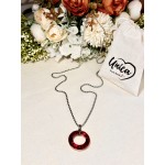 CADENA CIRCULO SWAROVSKY