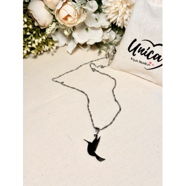 COLGANTE SILUETA COLIBRÍ