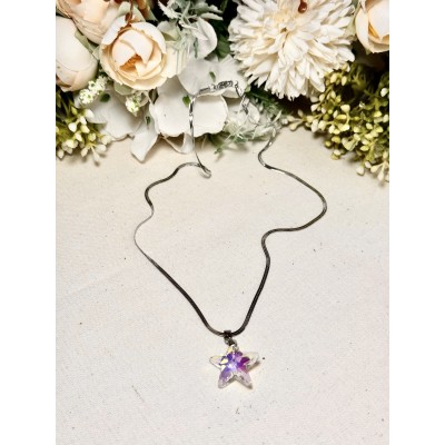 CADENA DIJE ESTRELLA SWAROVSKY