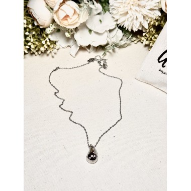 CADENA GOTA CON INCRUSTACIONES DE TRASS