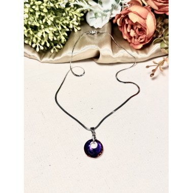 CADENA CÍRCULO SWAROVSKY 