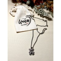 CADENA OSITO BRILLOSO 