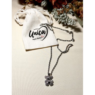 CADENA OSITO BRILLOSO 