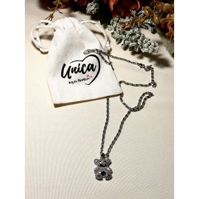 CADENA OSITO BRILLOSO 