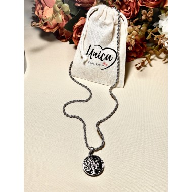 SUPER CADENA CON MEDALLA