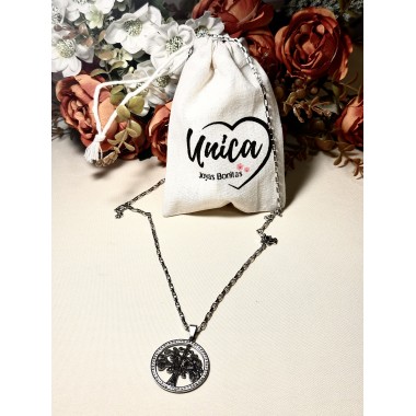 SUPER CADENA CON DIJE ARBOL