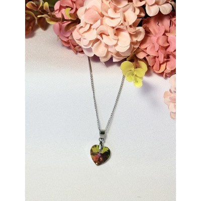 CADENA DIJE SWAROVSKY CORAZON