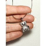 CADENA OSITO GORDITO BRILLOSO