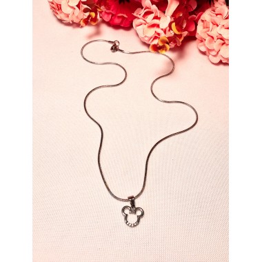 CADENA SILUETA MIKEY STRASS