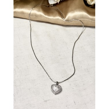 CADENA ACERO CORAZON