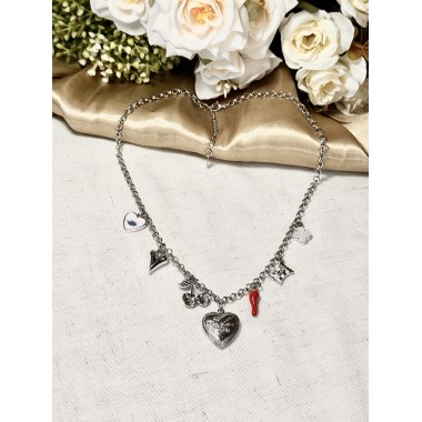CADENA CHARMS ACERO