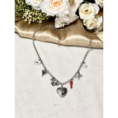CADENA CHARMS ACERO