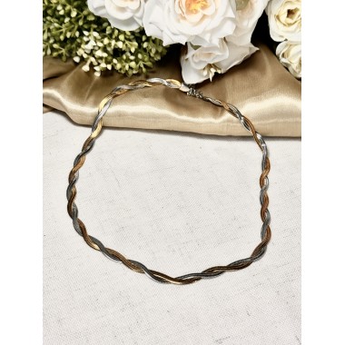 CADENA ACERO TRENZA COMBINADA