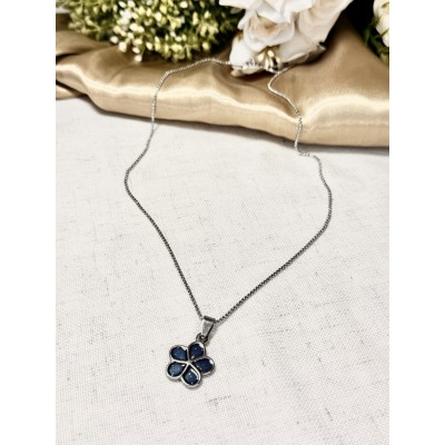 CADENA ACERO NACAR FLOR