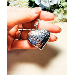 CADENA CORAZON LABRADO GDE