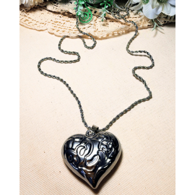 CADENA CORAZON LABRADO GDE