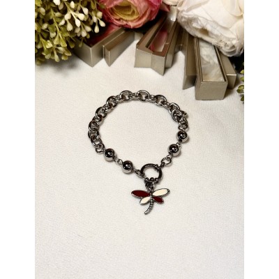 PULSERA CON DIJE LIBELULA