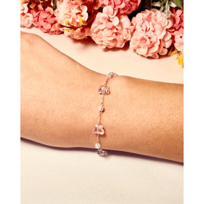 PULSERA MARIPOSA Y PERLA