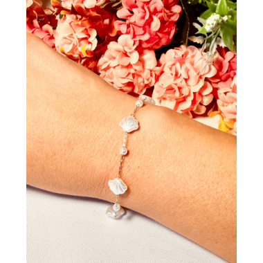 PULSERA PERLAS OSTRAS