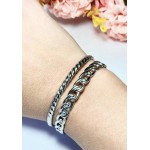 PULSERA DOBLE ESLABONES