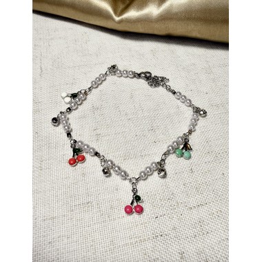 PULSERA DIJE CHERRY COLORES
