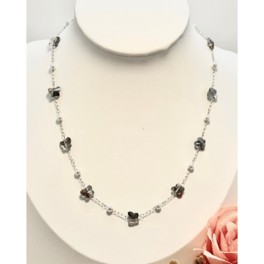 CHOKER CRISTAL DE ROCA COLOR 