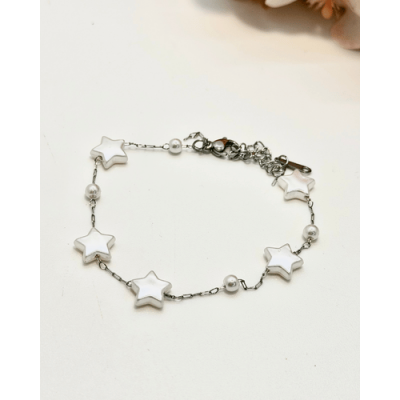 PULSERA ESTRELLA PERLA