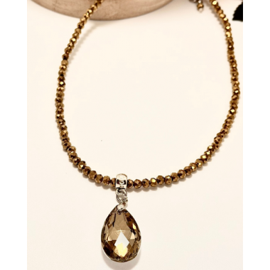 CHOKER PIEDRAS GOTA