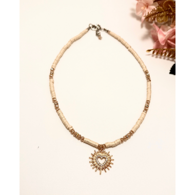 CHOKER CORAZON DESTELLOS