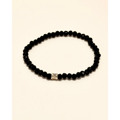 PULSERA CRISTAL DE ROCAS NEGRA