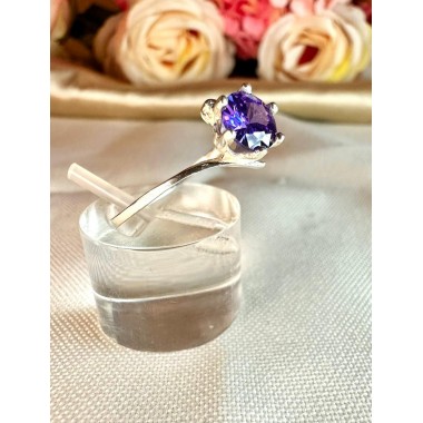 ANILLO PIEDRA VIOLETA