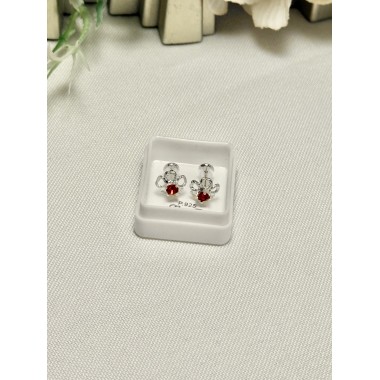 ABRIDOR FLOR STRASS ROJO