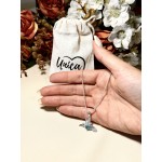 COLGANTE COLIBRI CON PIEDRA ENGARZADA