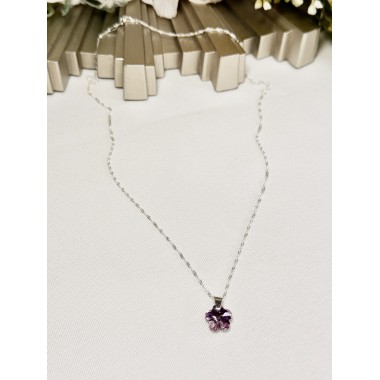COLGANTE DIJE SWAROVSKY FLOR