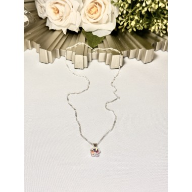 CADENA FLORCITA CRISTAL