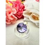 Dije Swarovsky Circulo Violeta