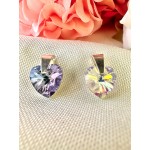 Dije Swarovsky Corazón Violeta