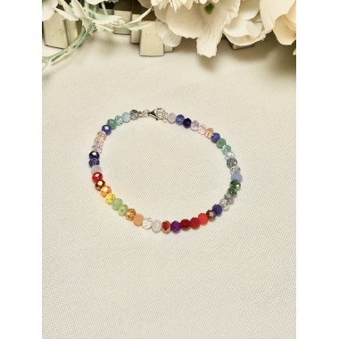 PULSERA CRISTAL RAINBOW