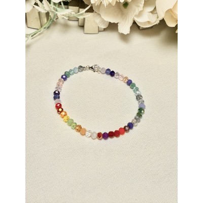 PULSERA CRISTAL RAINBOW
